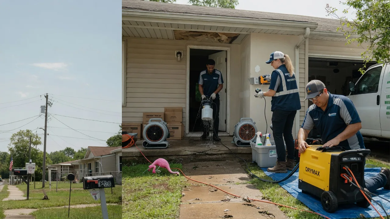 Storm Damage Water Removal in New Albany, IN near me